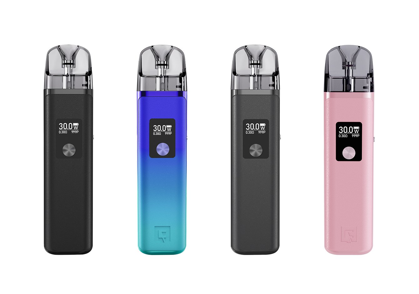 正版eequit電子煙主機套裝 |eq x系列櫻花粉|eq空煙彈替換倉 1000mah 30w 大小煙媲美 voopoo oxva主機 (複製)